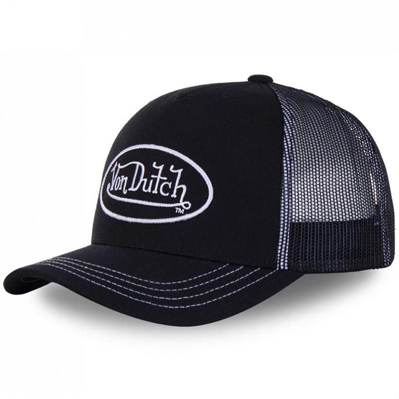 YZ Household Von Dutch Klassieke Trucker Pet Vintage Design Snapback Cap Ademend Mesh Achterkant Baseballpetten