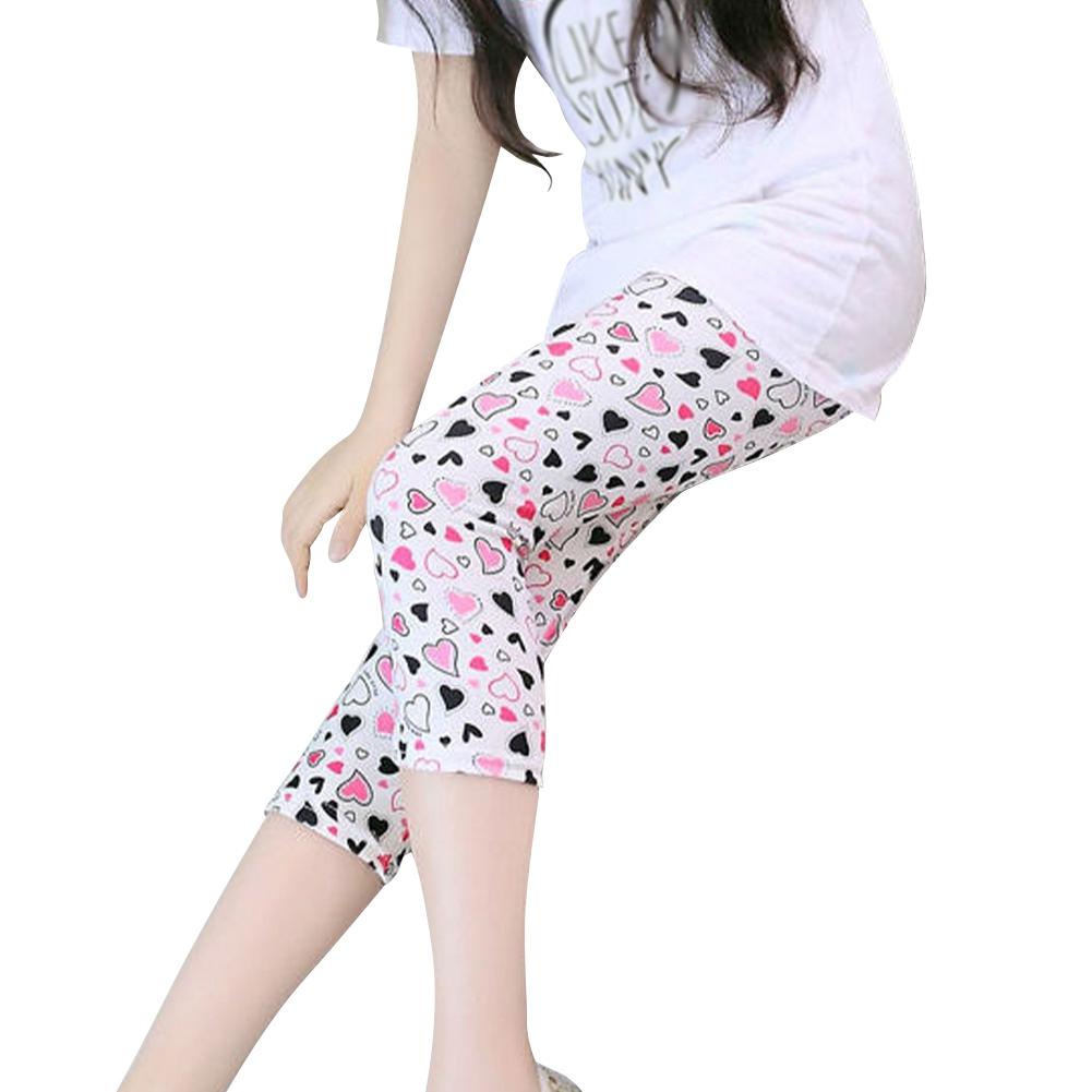 Sunshine kids clothing Kinderen meisjes zomer knielengte legging zevenpunts printbroek 150