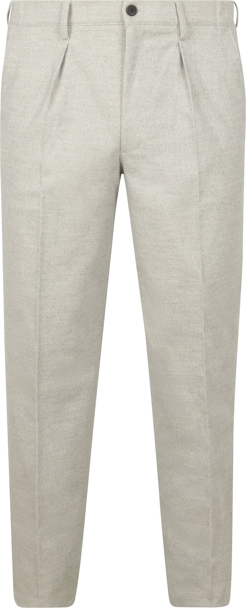Profuomo Chino Flanel Grijs