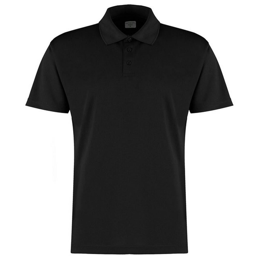 Kustom Kit Heren micro mesh poloshirt met korte mouwen 3XL