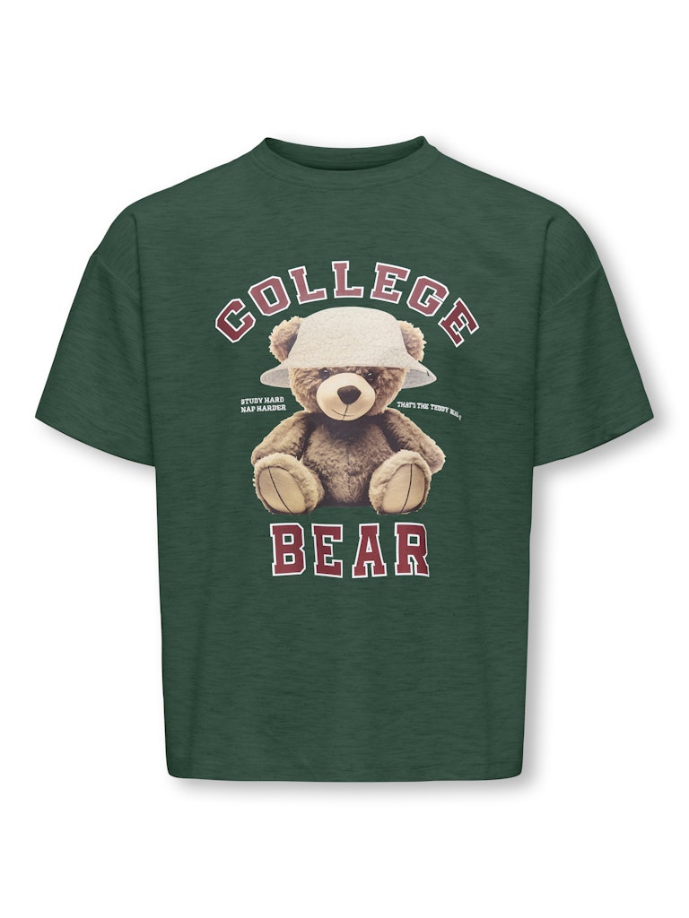 Only Kogbillie ss loose teddy top jrs noos donker