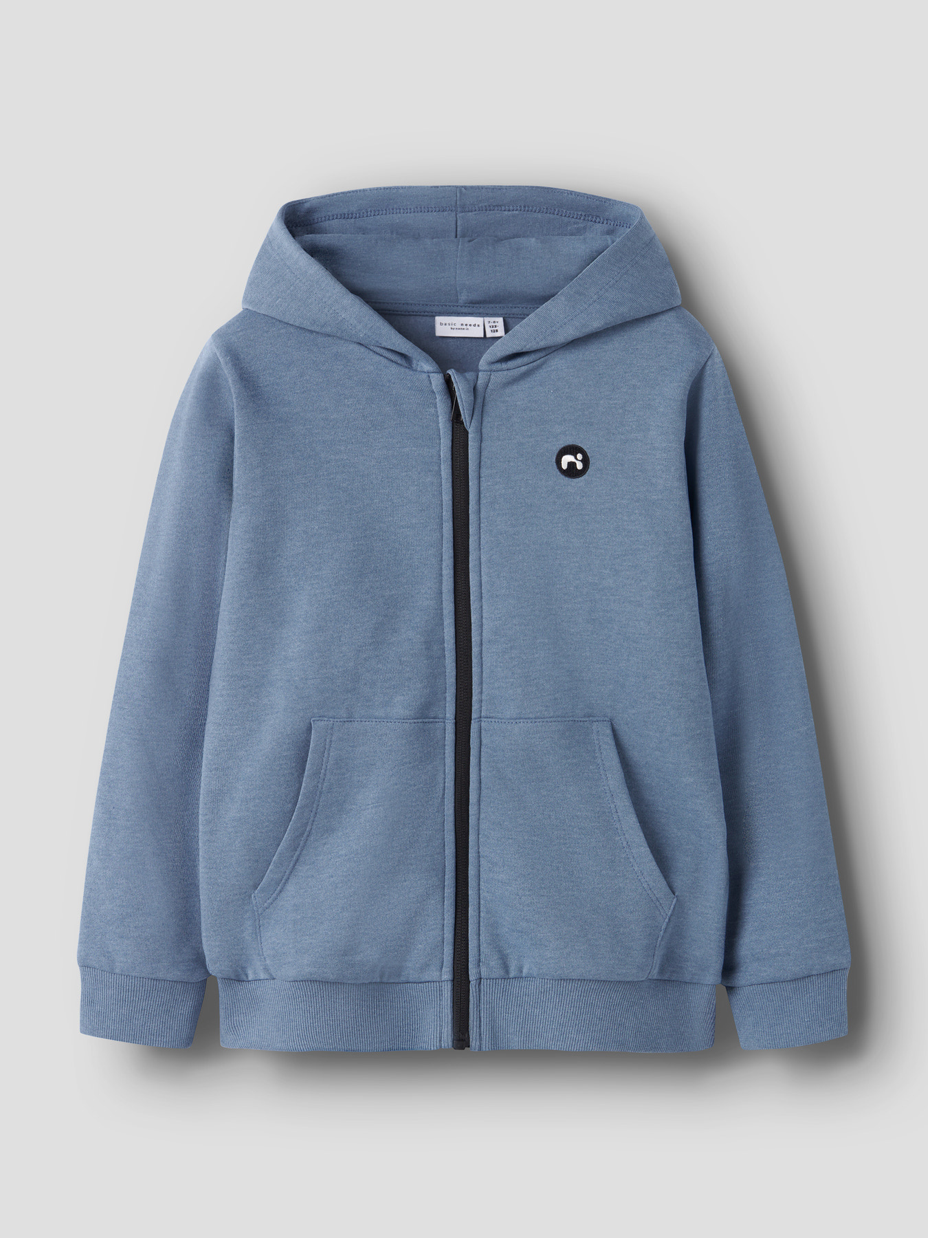 Name it winter sweat vest jongens - blauw - NkmVimo