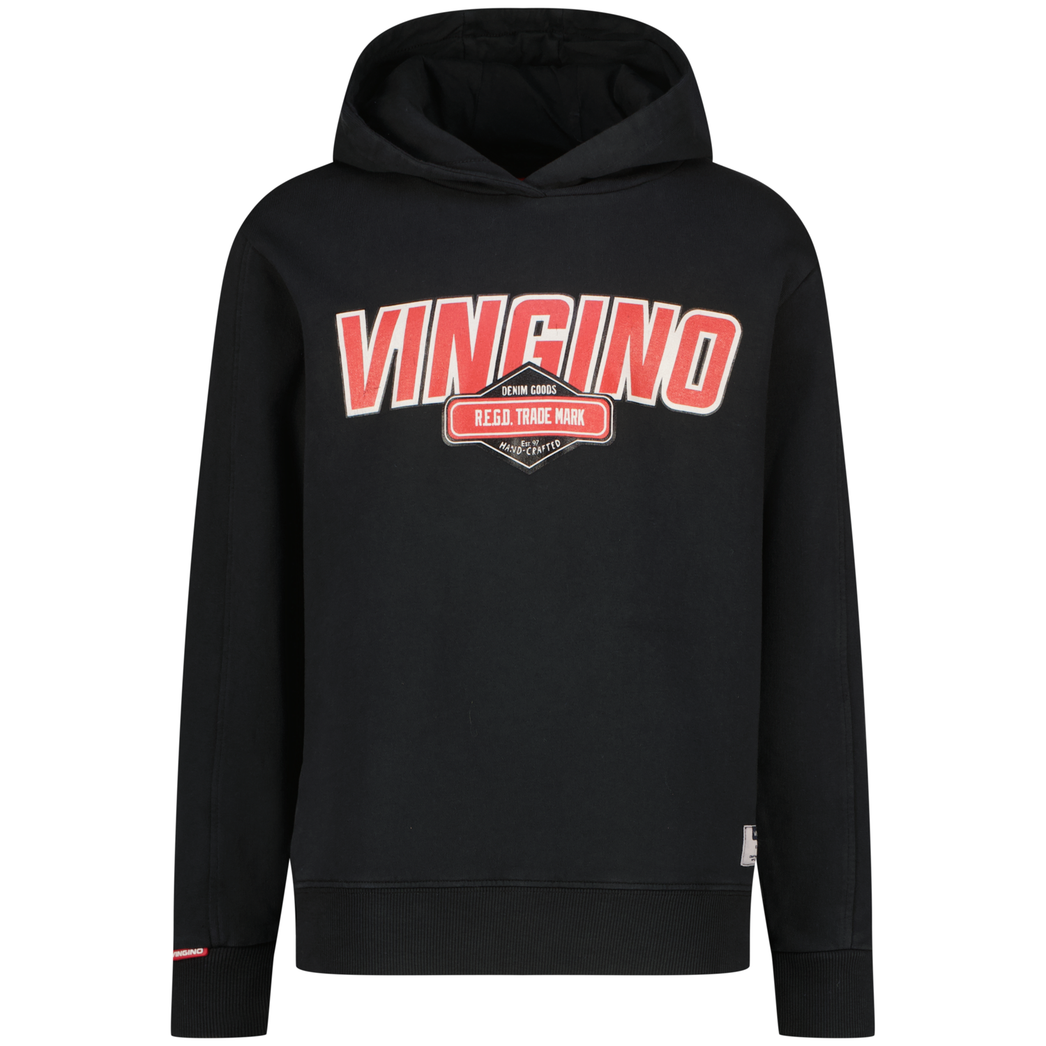 Vingino winter sweater jongens - zwart - Nack