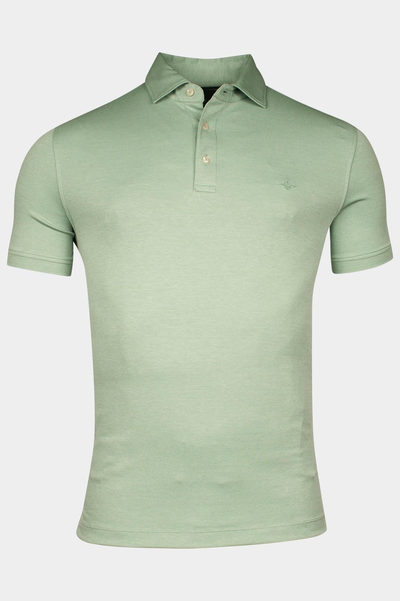Baileys Polo korte mouw poloshirt 2-tone pique 515278/72