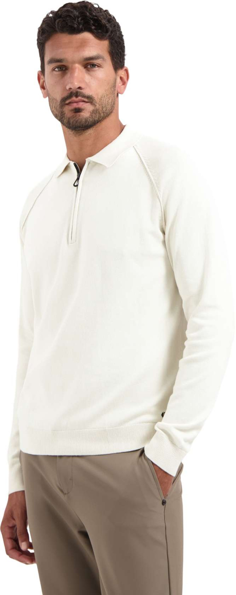 No Excess Pullover polo half zip solid kit