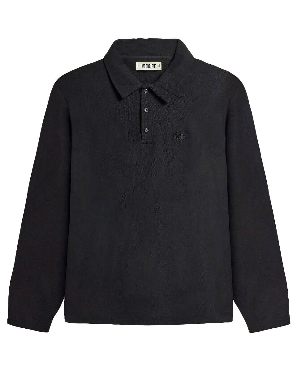 Woodbird Polo lange mouw 2536-415