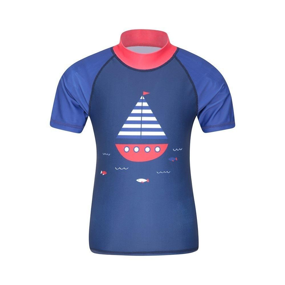 Pertemba FR - Apparel Mountain Warehouse Rash Guard voor kinderen/kinderen met korte mouwen 11-12