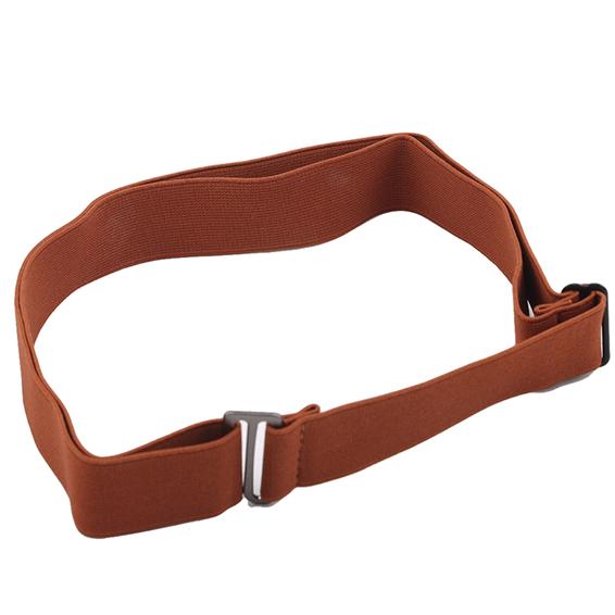 MAITA Emodern Dames No Show onzichtbare riem, elastische stretchriem met platte gesp One Size