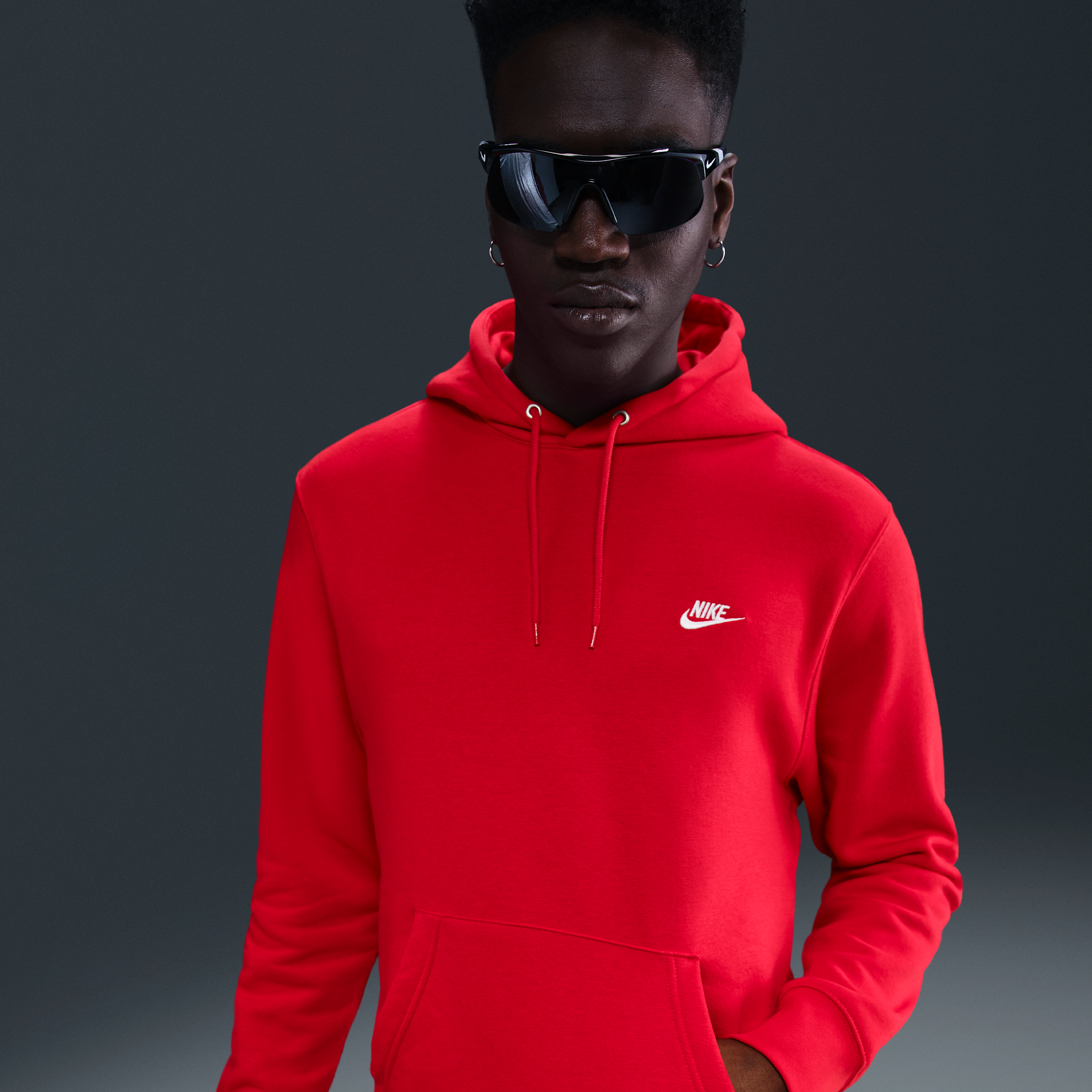 Nike Sportswear Hoodie MEN'S PULLOVER FLEECE HOODIE (1-delig)
