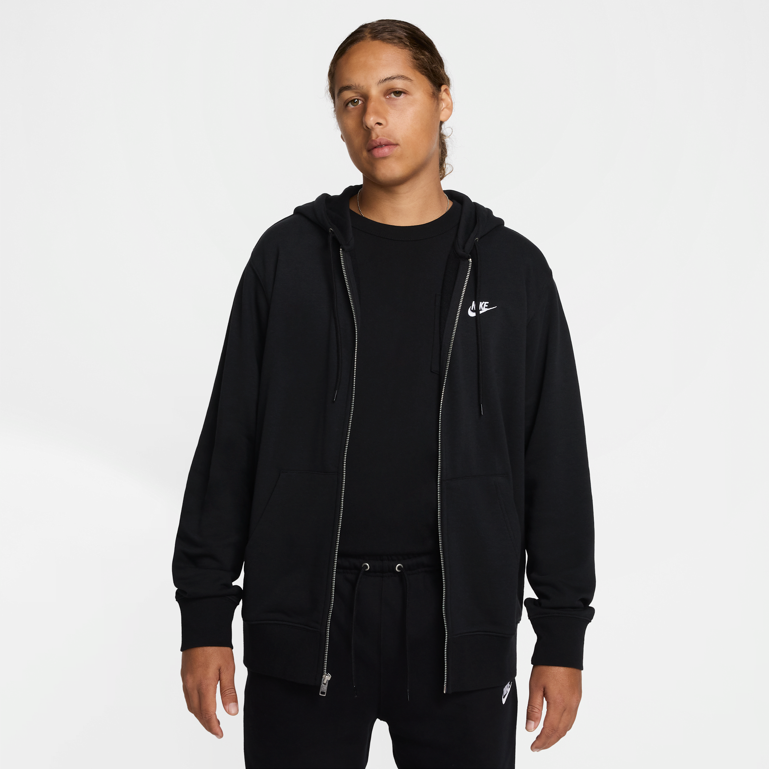 Nike Sportswear Hoodie M NK CLUB FT FZ HOODIE (1-delig)