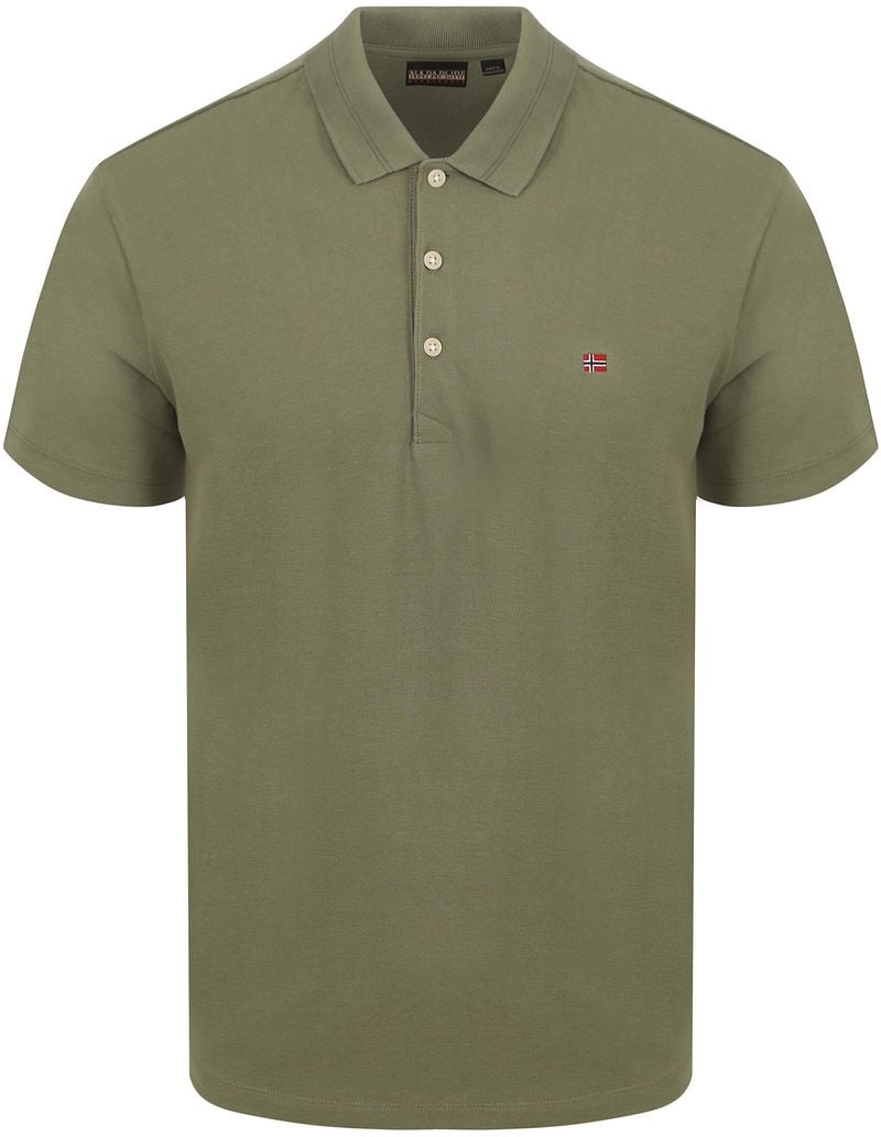 Napapijri Ealis Polo Olijfgroen
