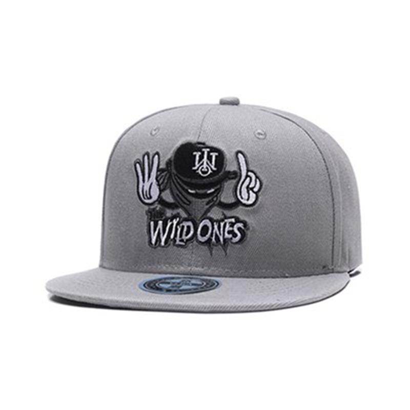 Cap Factory Zomer Unisex Baseball Cap Mode Hip Hop Snapback Hoed Sport Golf Cap Hoeden grijs