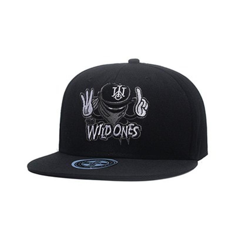 Cap Factory Zomer Unisex Baseball Cap Mode Hip Hop Snapback Hoed Sport Golf Cap Hoeden zwart witte kleur