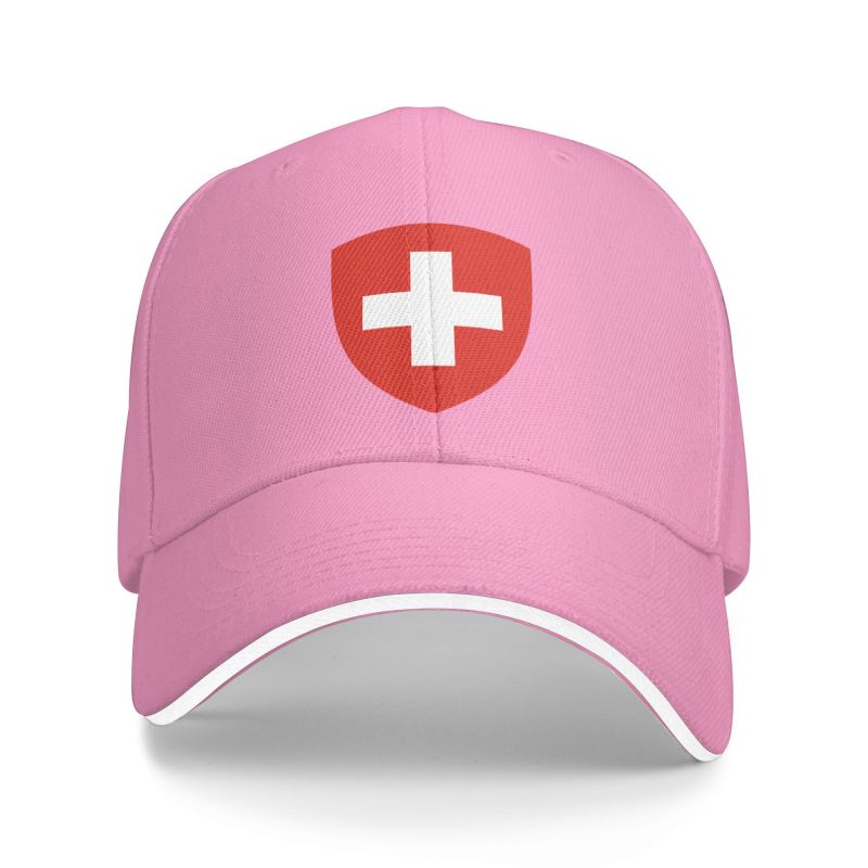 EUROLA Cool Wapenschild Van Zwitserland Baseball Cap Unisex Vrouwen Gepersonaliseerde Verstelbare Volwassen Papa Hoed Lente Baseball Cap