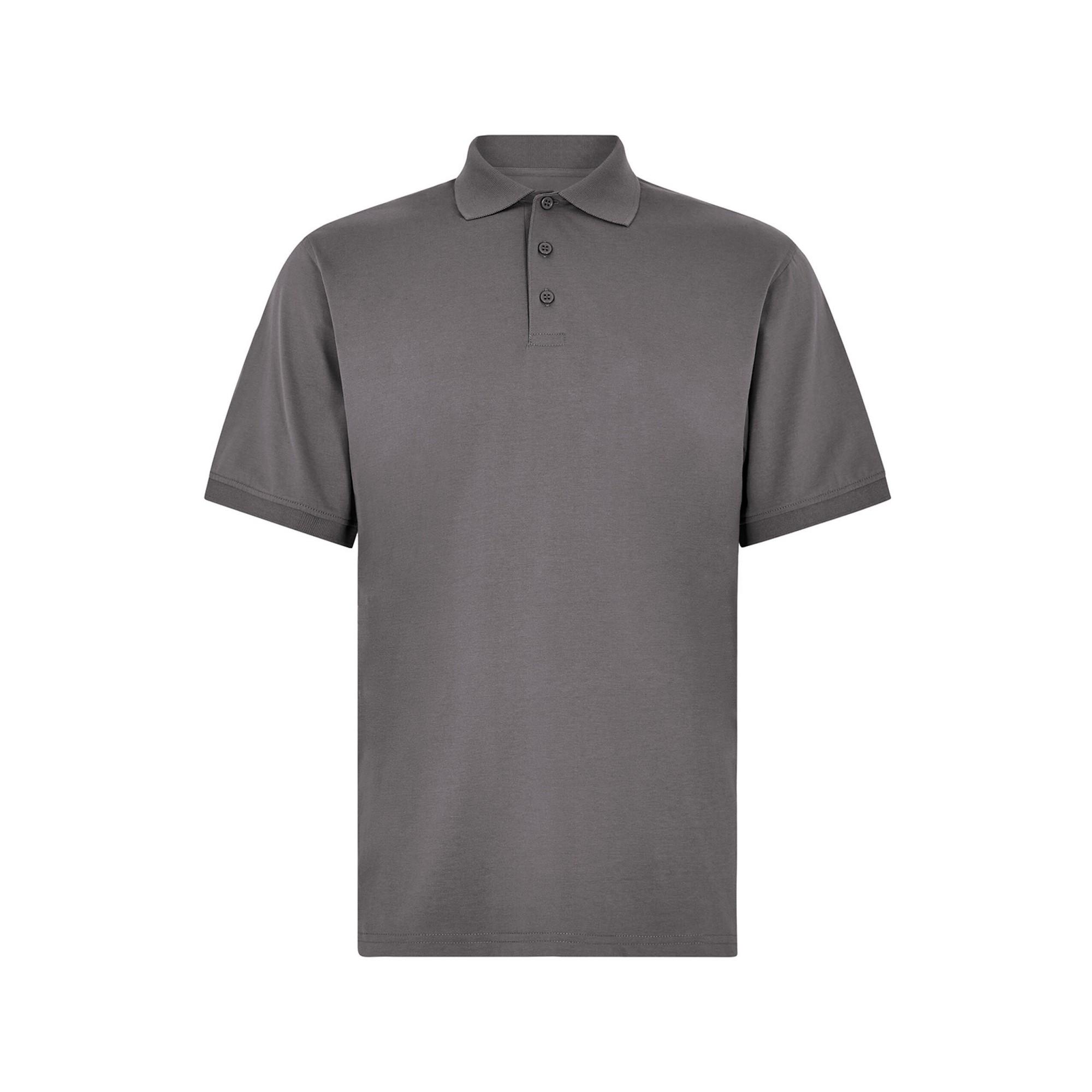 Kustom Kit Heren Jersey Superwash 60C poloshirt XXL houtskool
