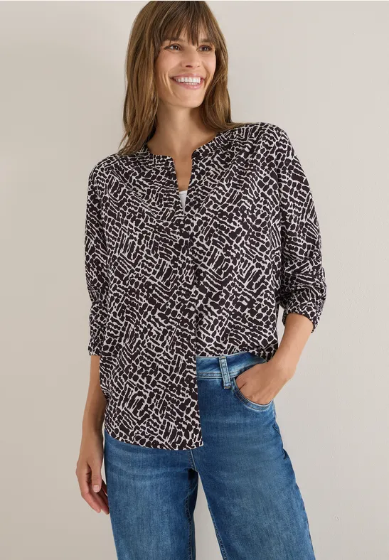 Cecil Gedessineerde blouse