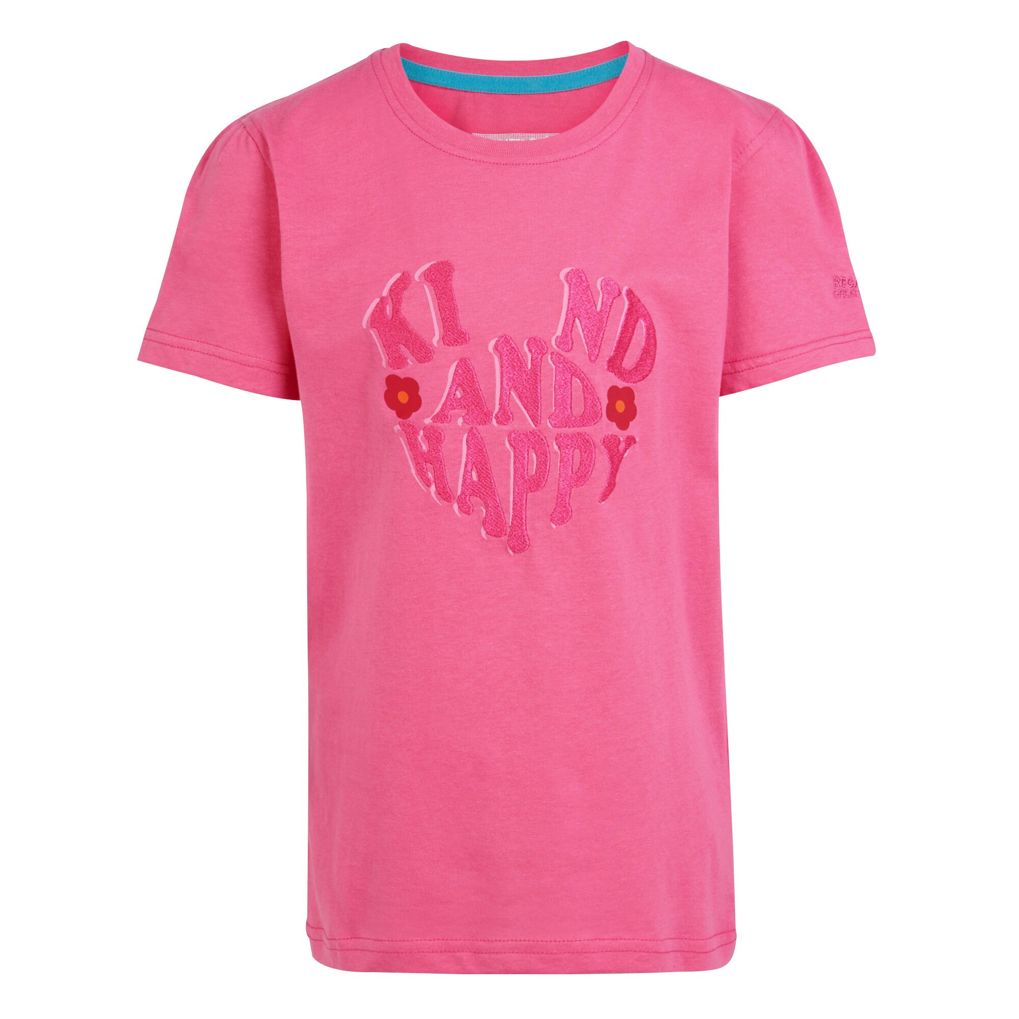 Regatta Kinderen/kinderen bosley vii tekst t-shirt