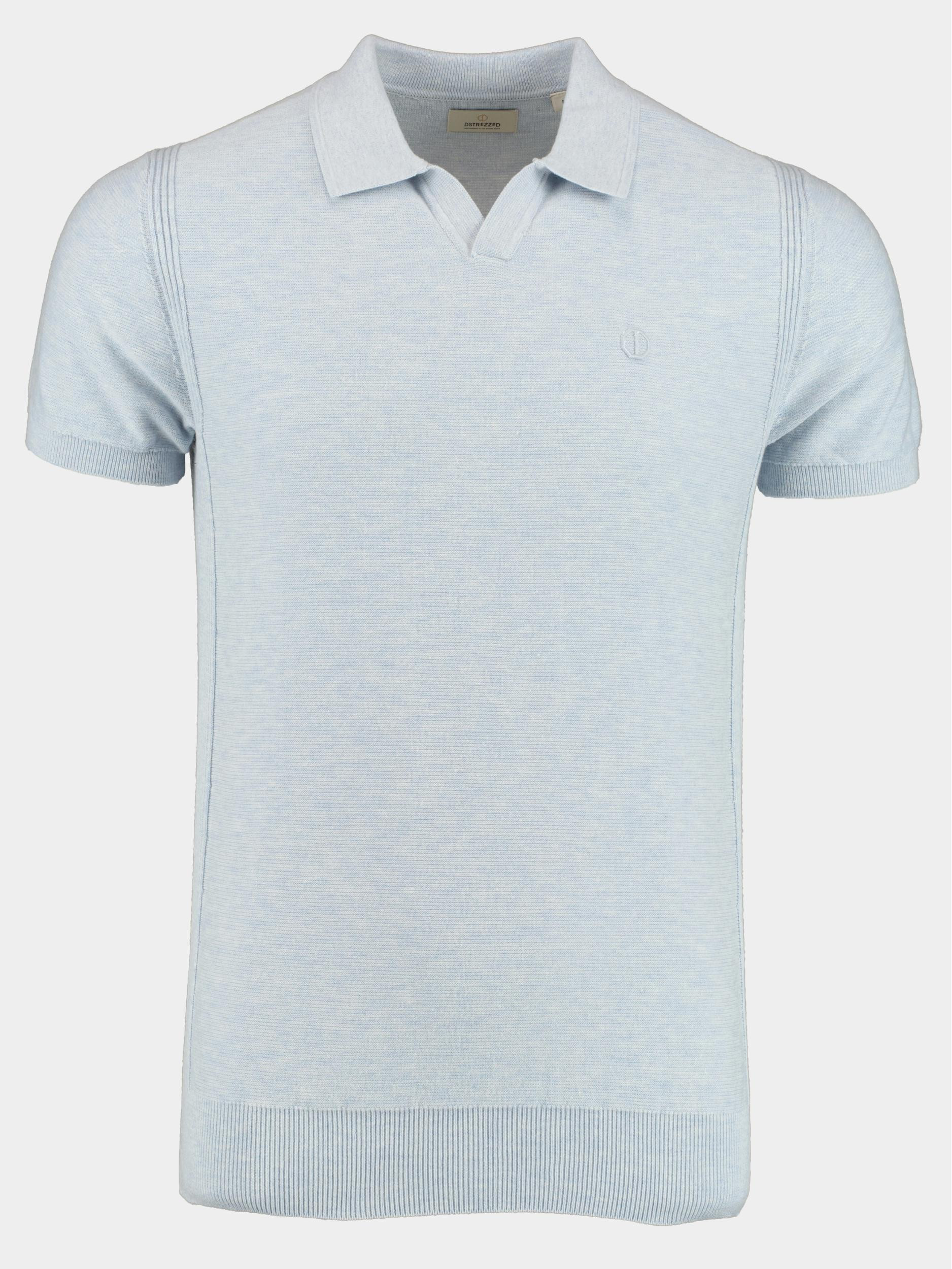 Dstrezzed Polo korte mouw polo s/s melange slub 420026-nos/646