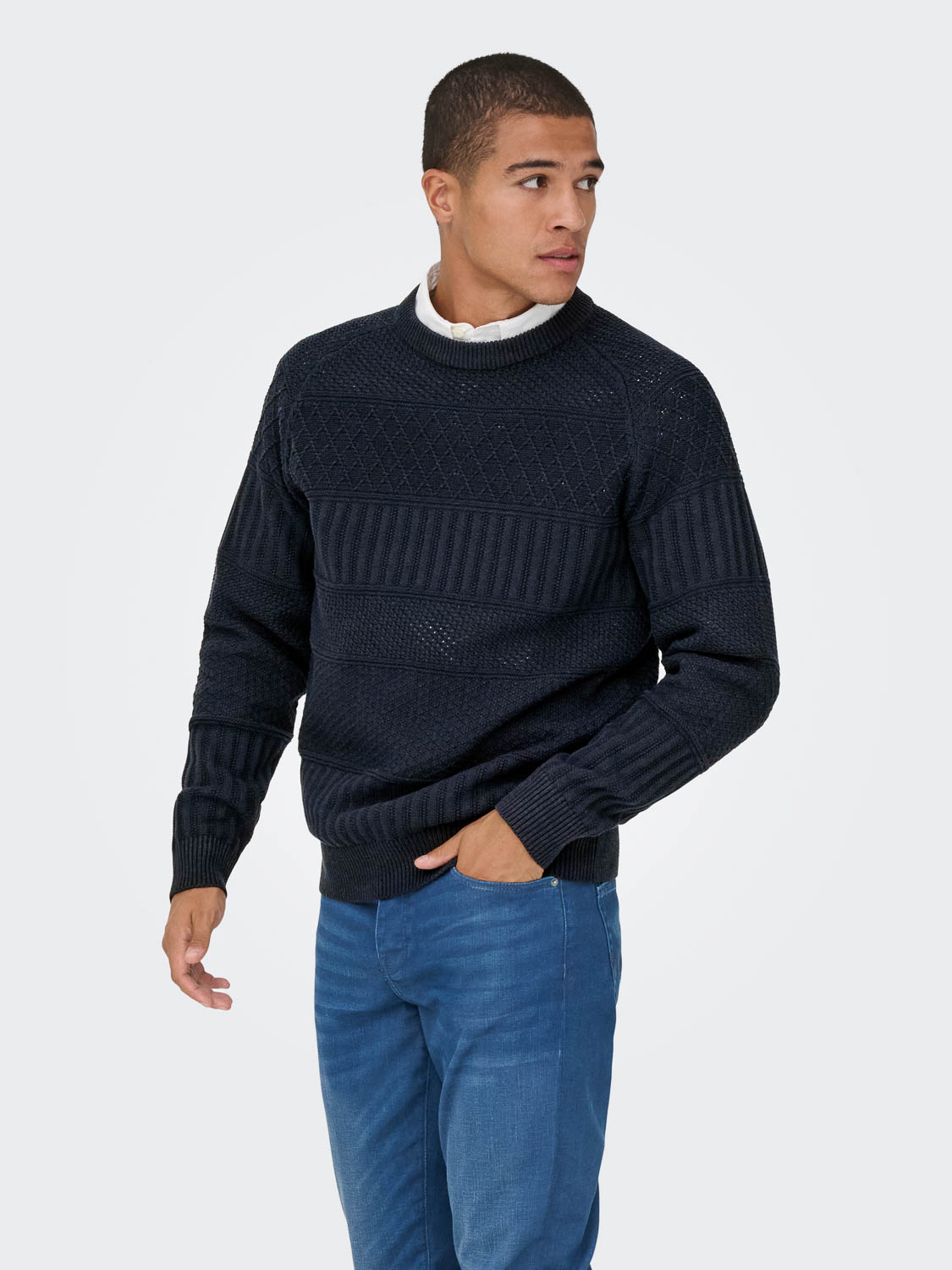 Only and Sons Onsalkan Reg Crew Knit