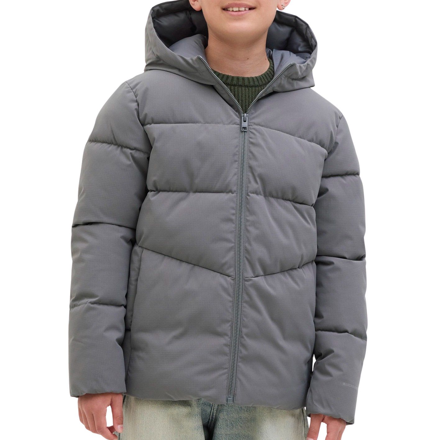 Jack & Jones Global Hooded Puffer Winterjas Junior
