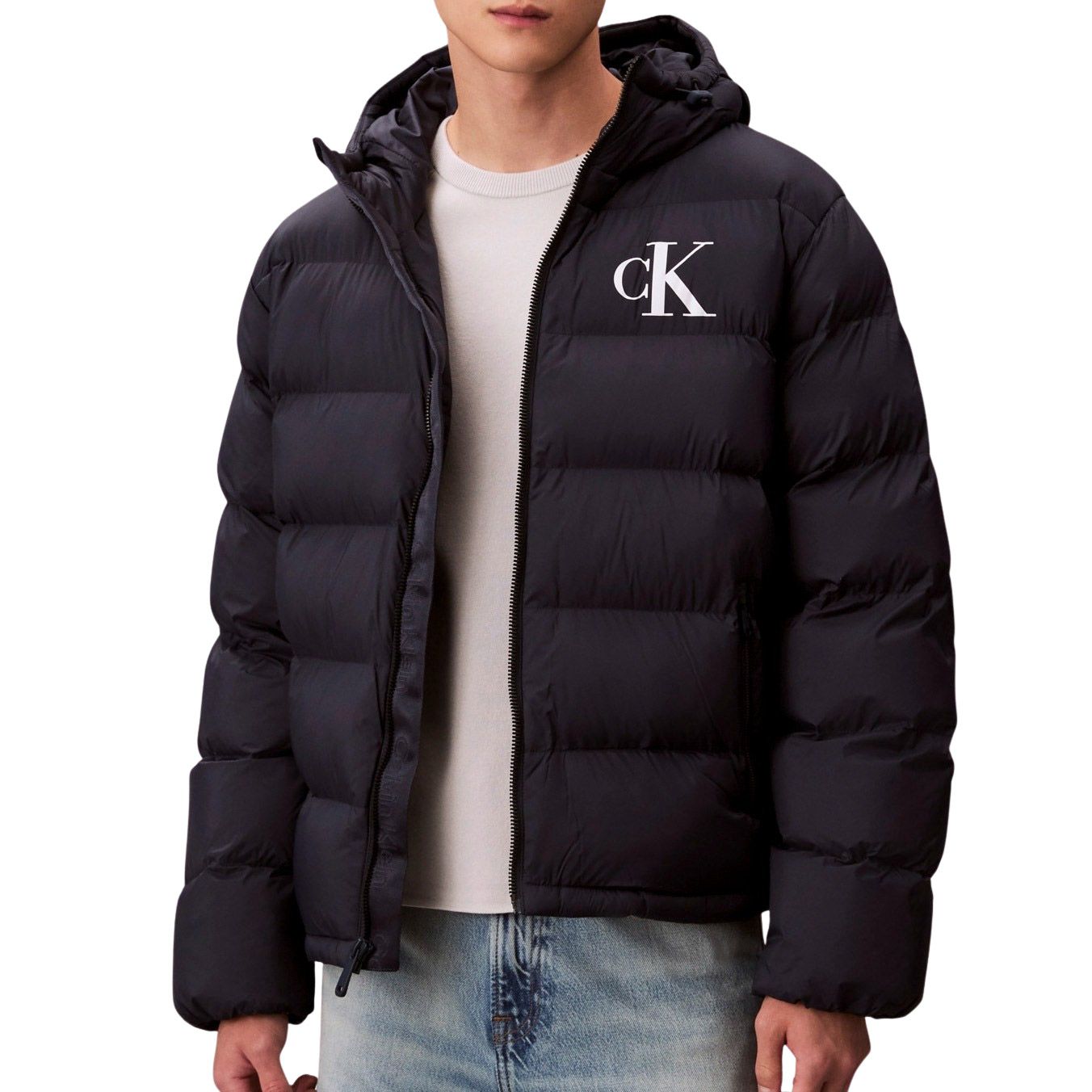 Calvin Klein Monogram Puffer Winterjas Heren