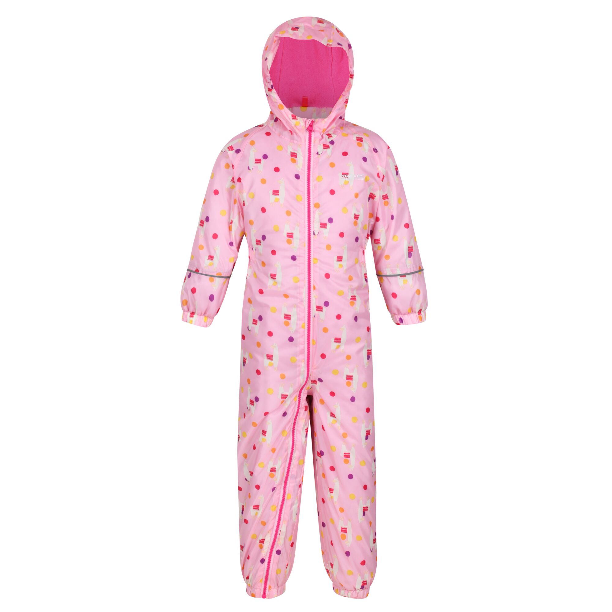 Regatta Kinder/kinderen printed splat ii hooded regenpak