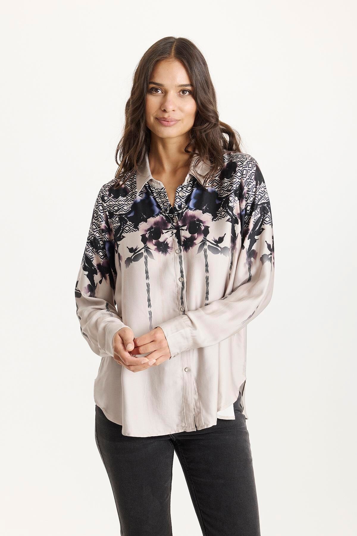 IN FRONT SIRENE SHIRT 16841 309 (Ash Plum 309)