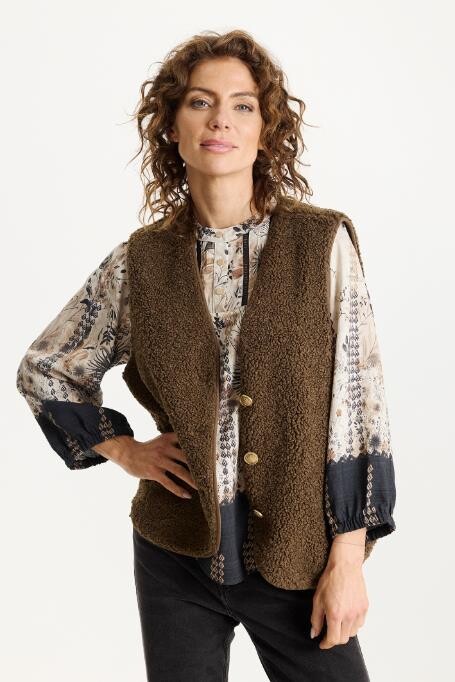 IN FRONT WINNI VEST 16805 801 (Brown 801)