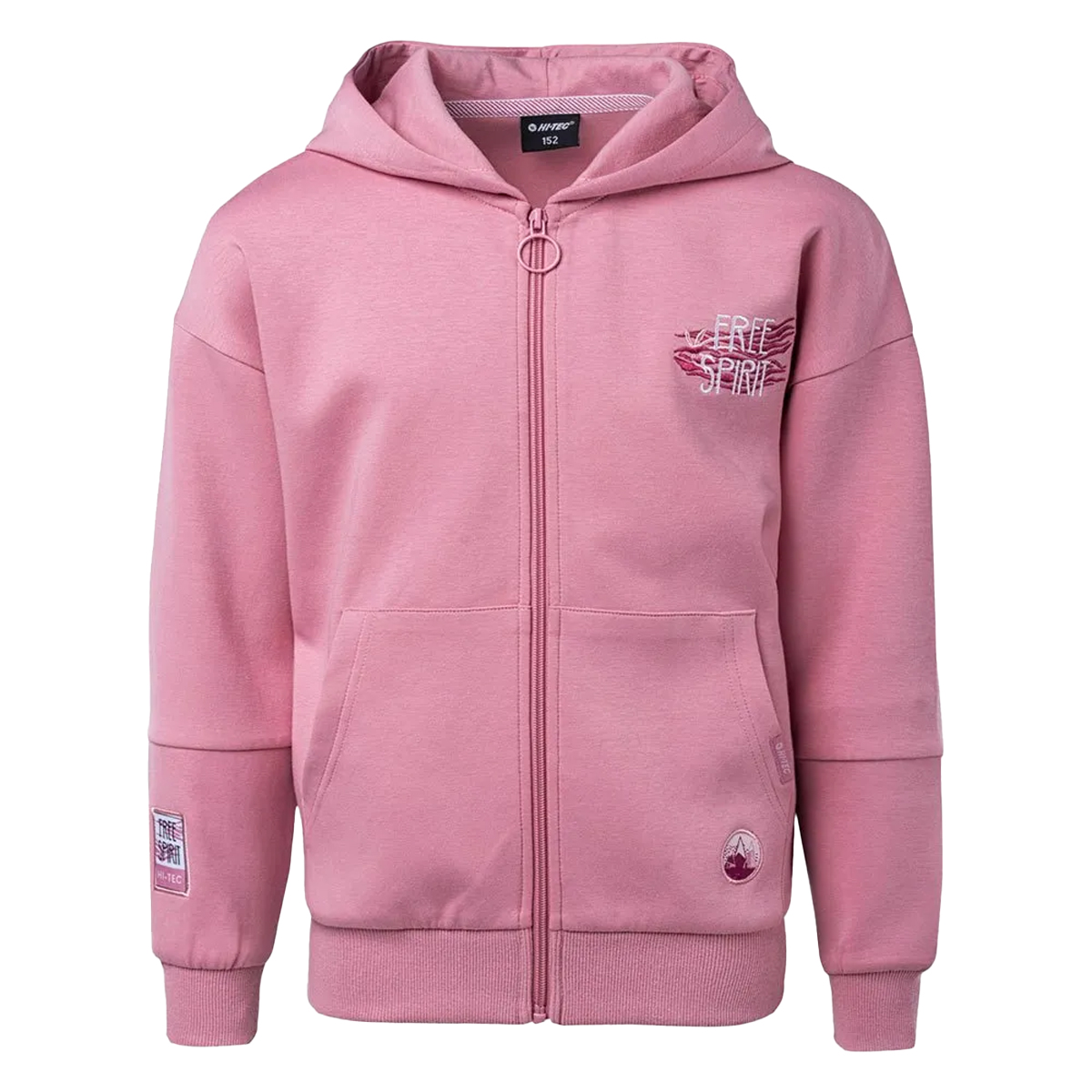 Hi-Tec Kinder/kinder pear full zip hoodie