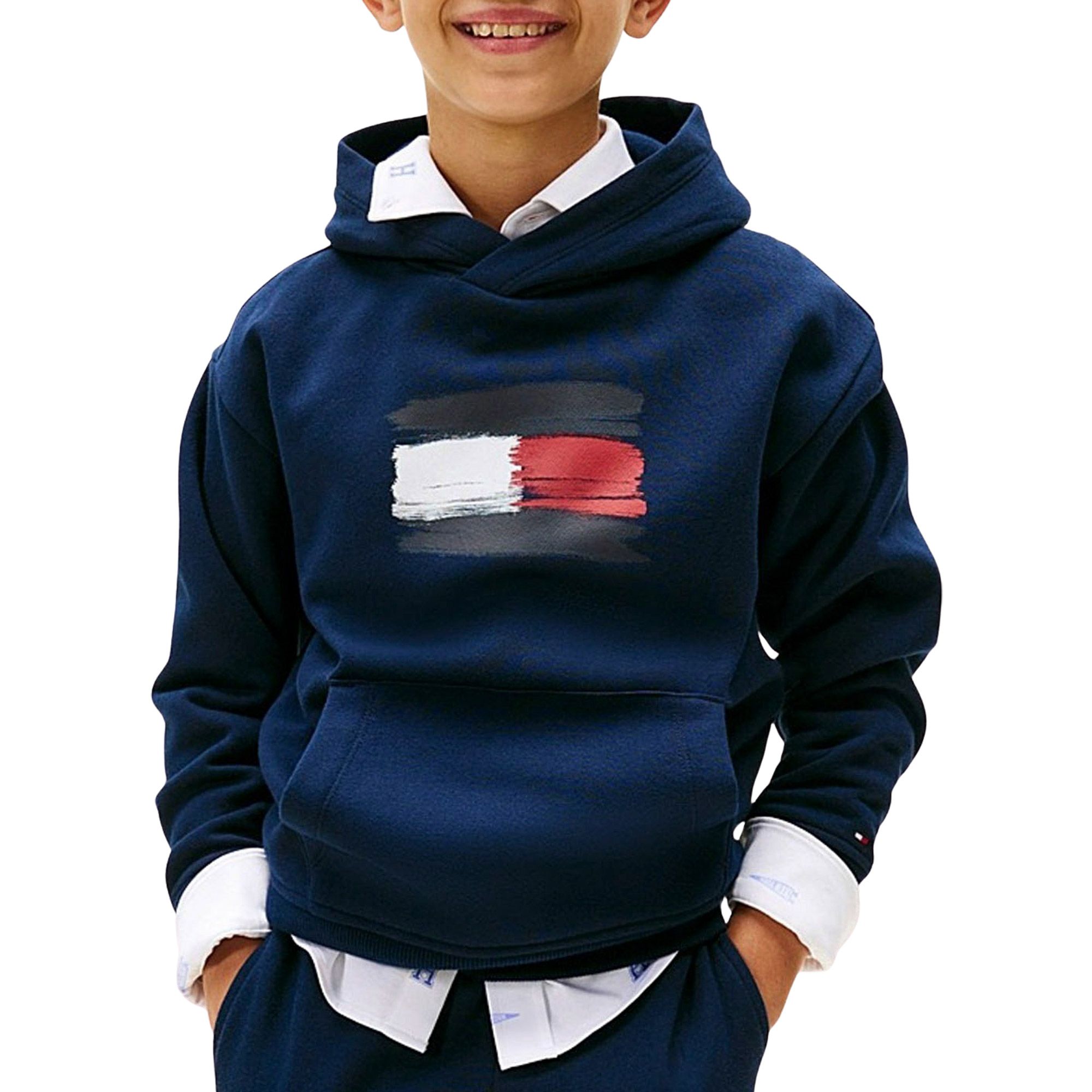 Tommy Hilfiger Flag Hoodie Junior