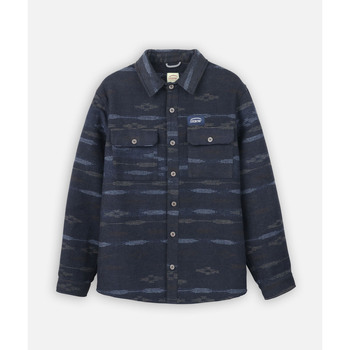 Oxbow Fleece Jack  Overshirt van jacquard NIGHTFALL