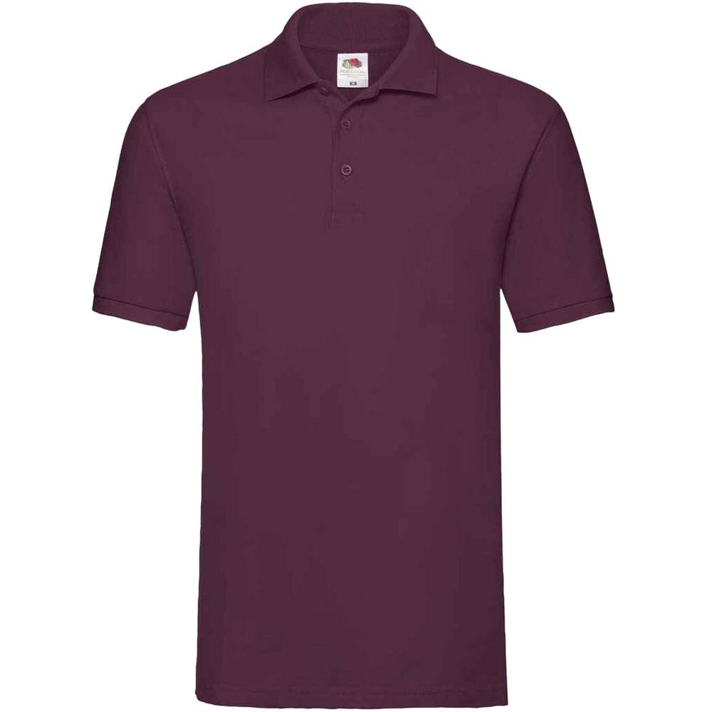 Fruit Of The Loom Mens Premium Cotton Pique Polo Shirt S