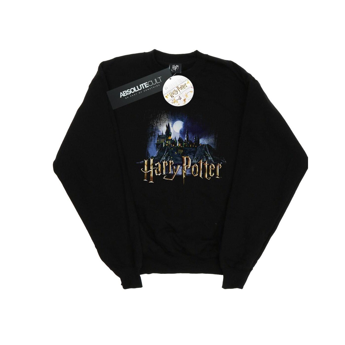 Harry Potter Hary Potter jongens Hogwarts Castle Sweatshirt 9-11 Years zwart