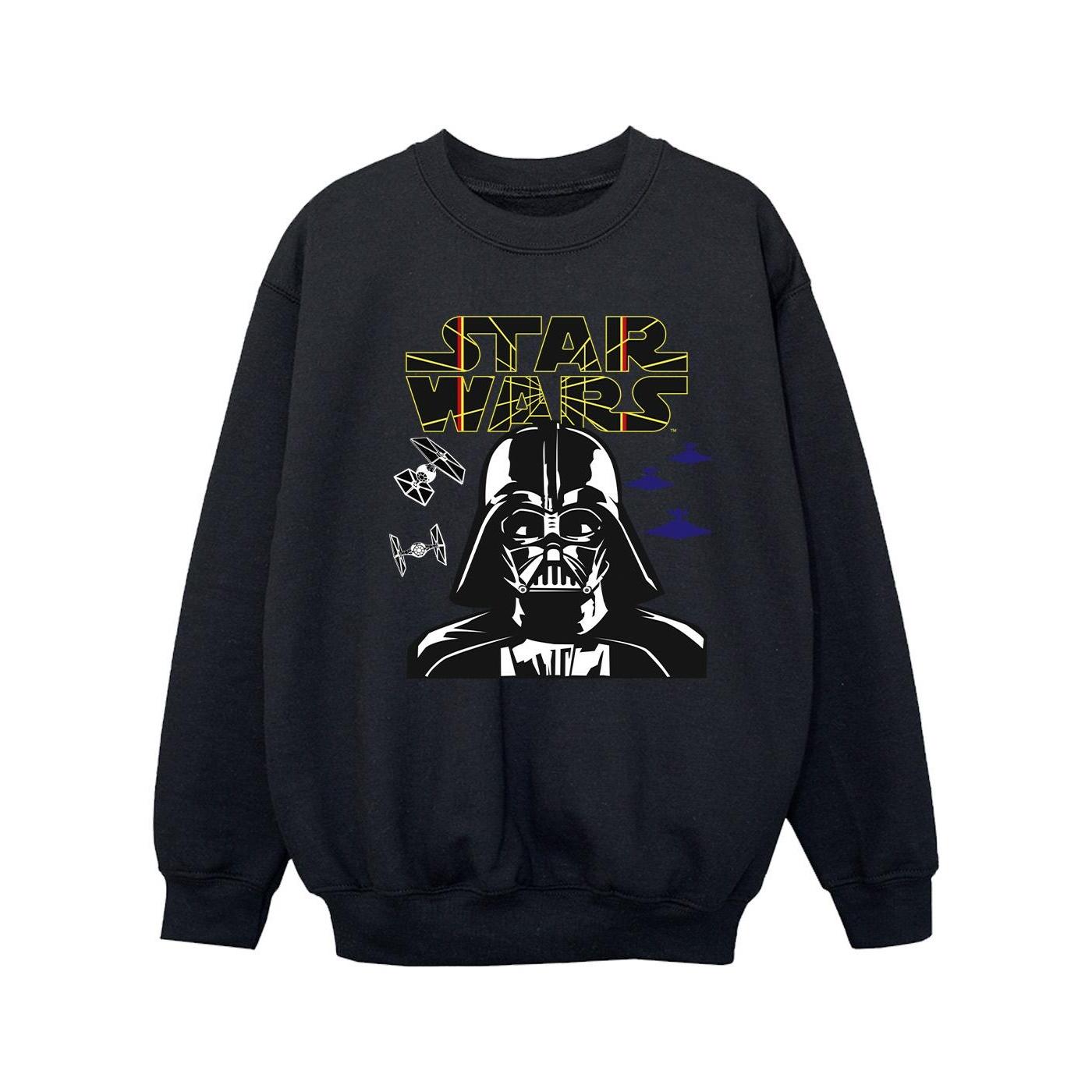 Star Wars meisjes Darth Vader Comp-logo sweatshirt 9-11 Years