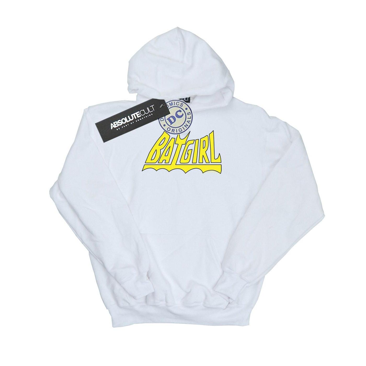 DC Comics meisjes Batgirl-logo hoodie 3-4 Years