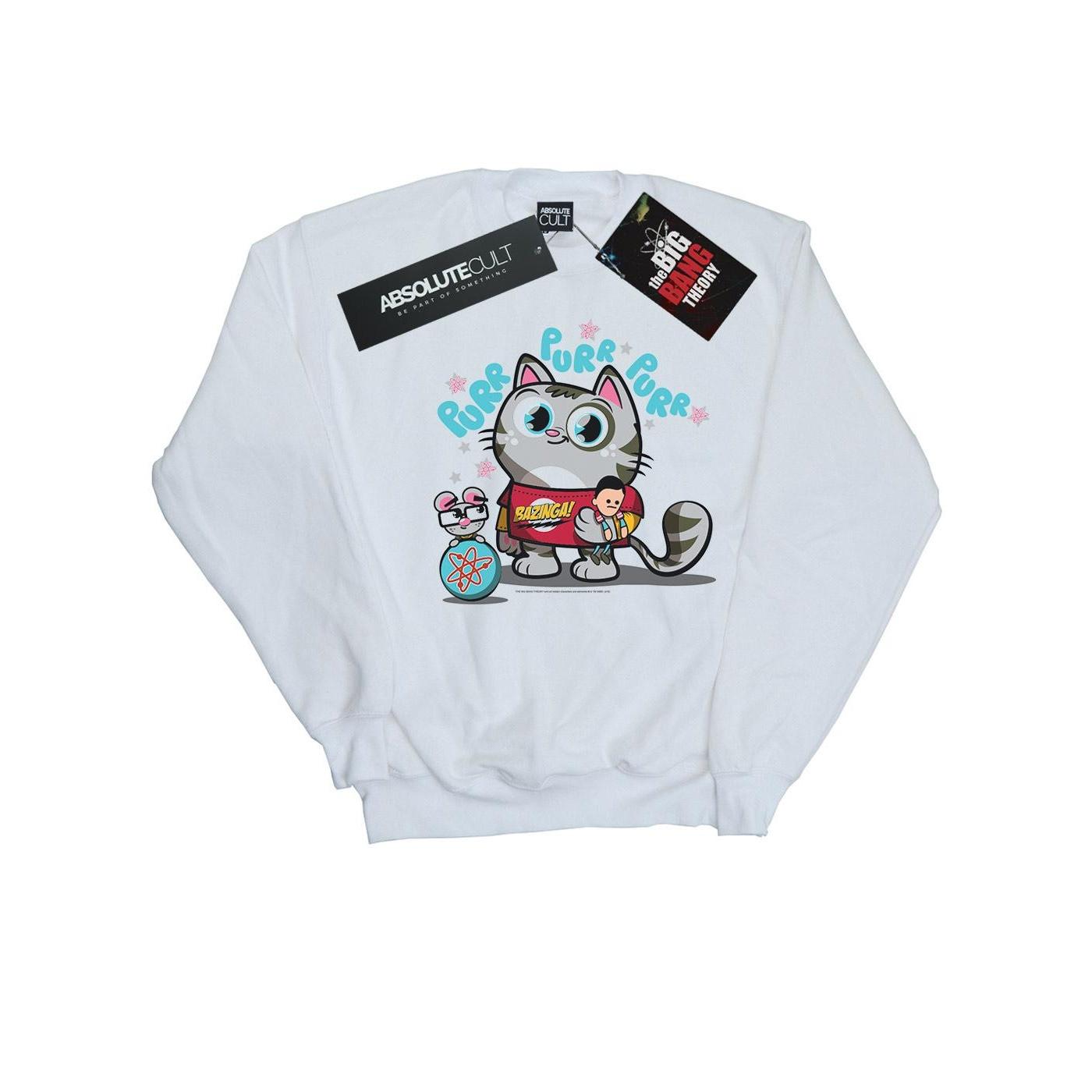 The Big Bang Theory Het Bazinga Kitty-sweatshirt voor meisjes van Big Bang Theory 3-4 Years