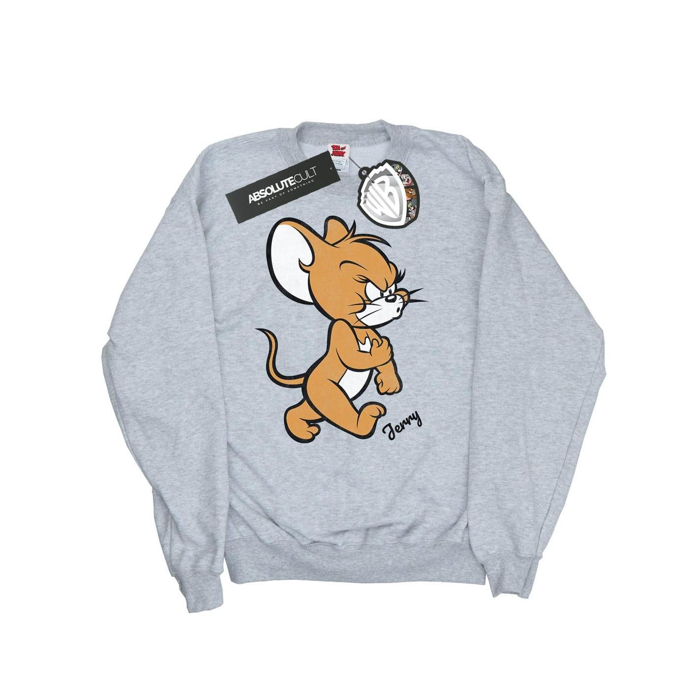 Tom And Jerry Tom en Jerry Mens Angry Mouse katoenen sweatshirt XXL