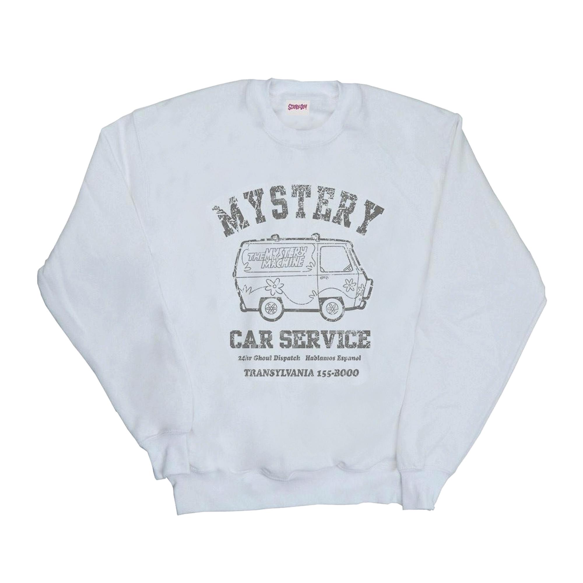 Scooby Doo Heren Mystery Car Service Sweatshirt XXL wit