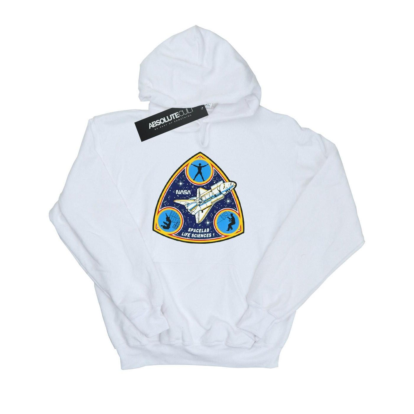 NASA heren klassieke Spacelab Life Science hoodie M