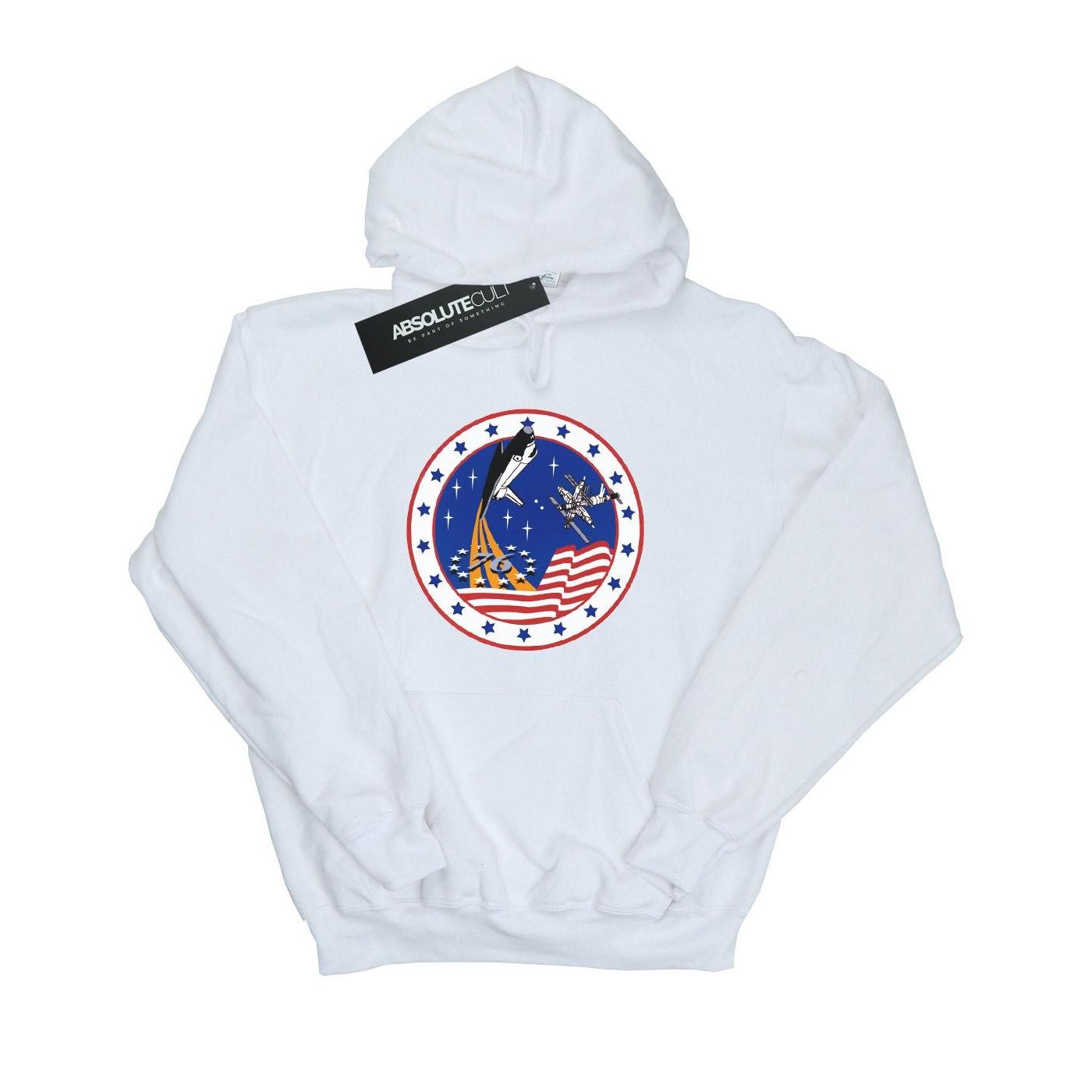 NASA Klassieke Rocket 76-hoodie voor heren M