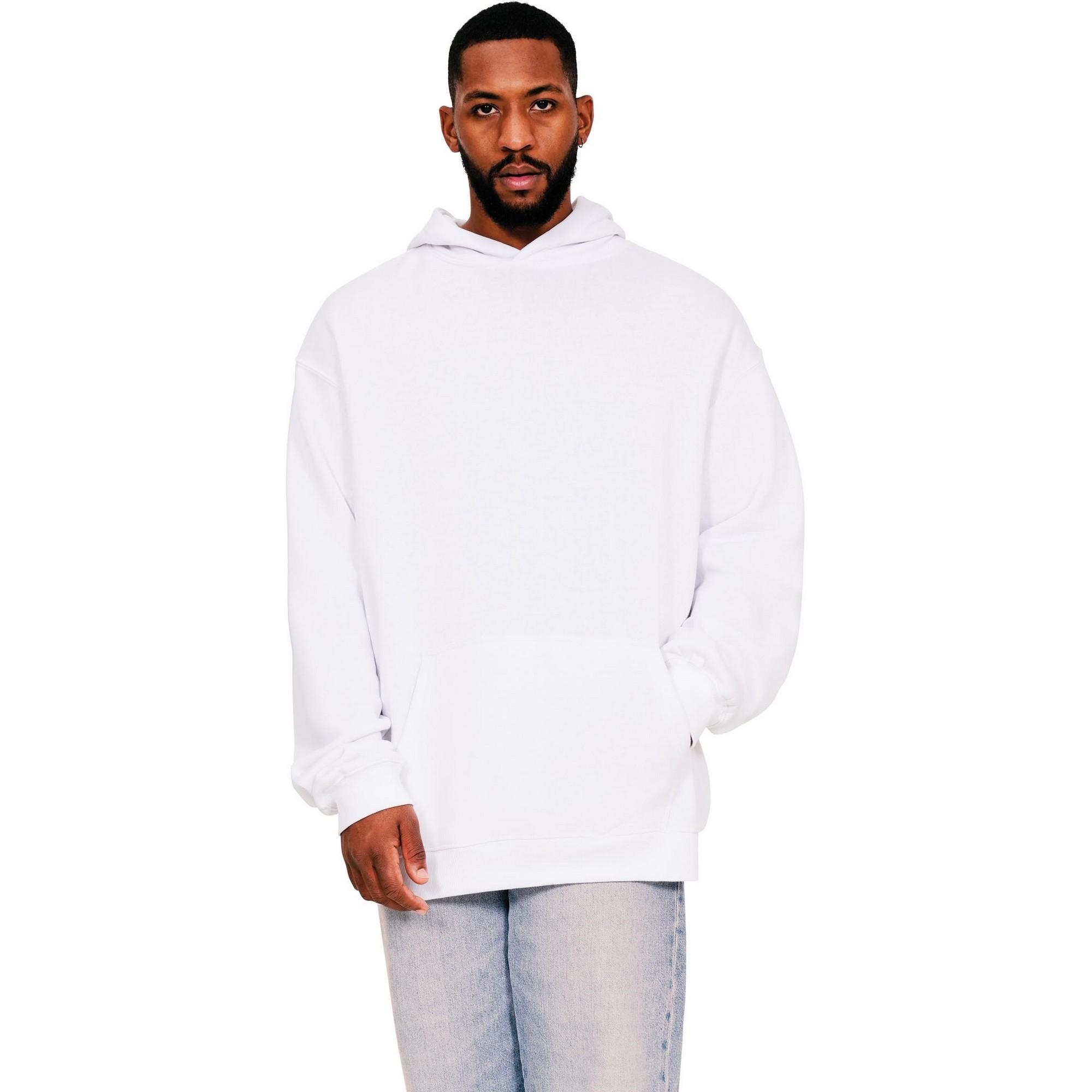 Casual Classics Ringgesponnen katoenen lange oversized hoodie voor heren S