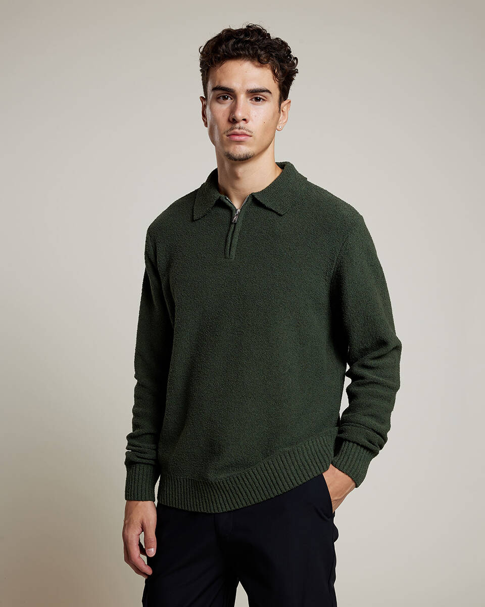 Aeden Polo lange mouw a222430097 raider