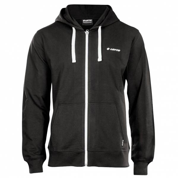 Lotto Full Zip Heren Hooded Sweatjas zwart MJCY10001NET