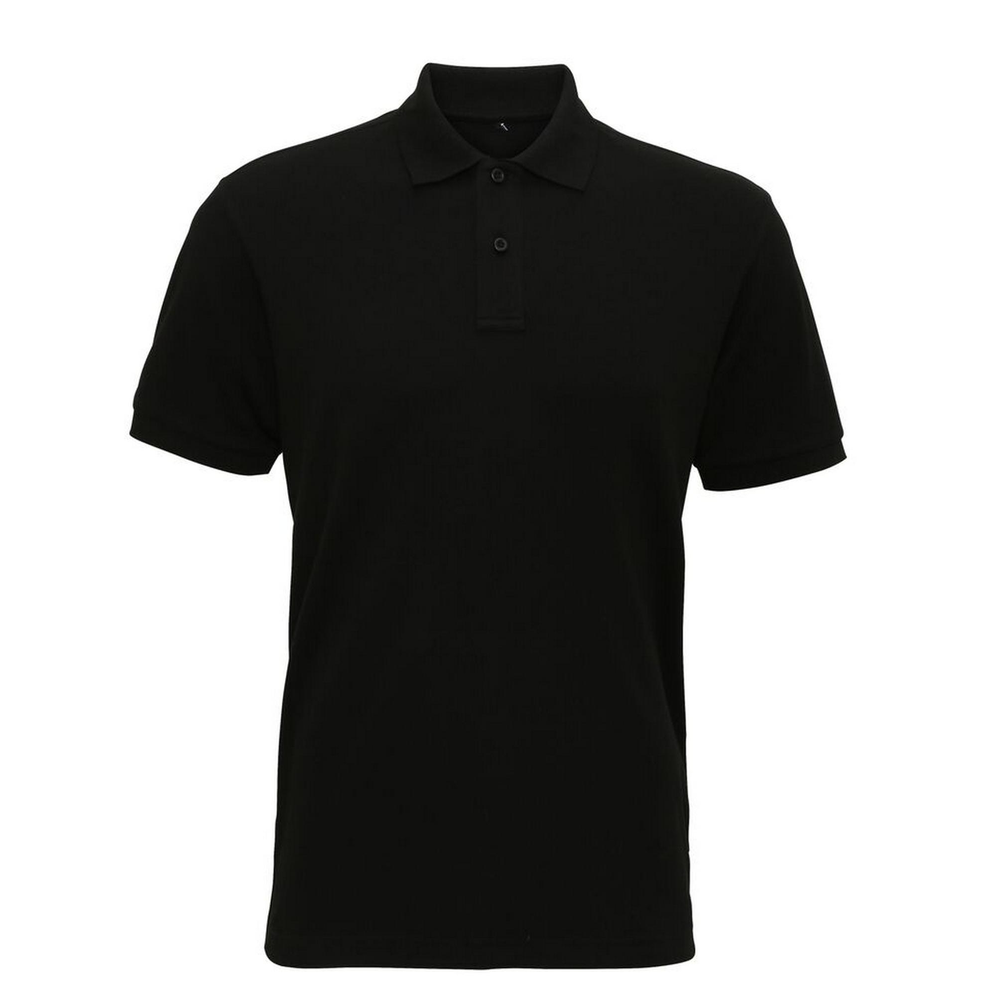 Asquith & Fox superglad gebreid poloshirt voor heren S