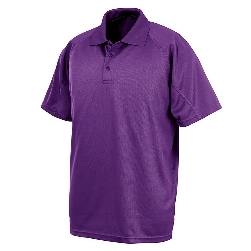 Spiro Impact Heren Performance Aircool Polo T-shirt M