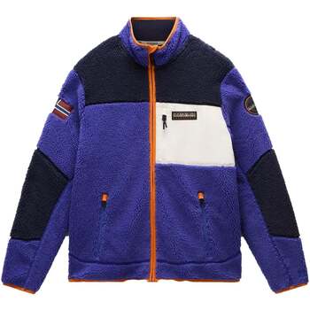 Napapijri Fleece Jack  Yupik Full Zip Fleece Jacket Purple/Multi