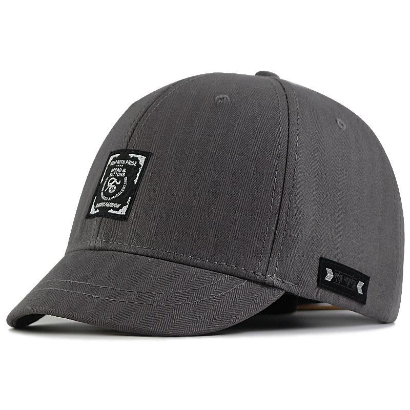 Queeniec 2023 Korea Mode Zonnepet Vrouw Korte Piek Baseball Cap Man Big Size Snapback Hoed 55-61 cm 62-68 cm 60-68cm