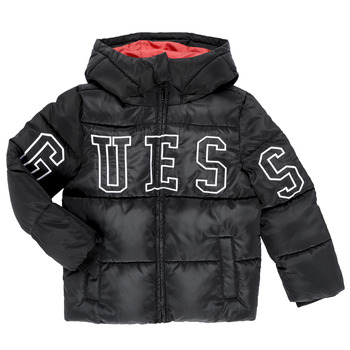Guess Donsjas  HOODED PADDED LS PUFFER W/ZIP
