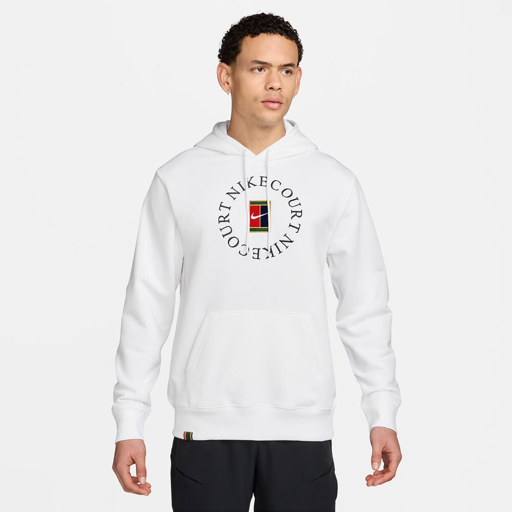 Nike Court Dri-Fit Heritage Fleece Sweater Met Capuchon Heren