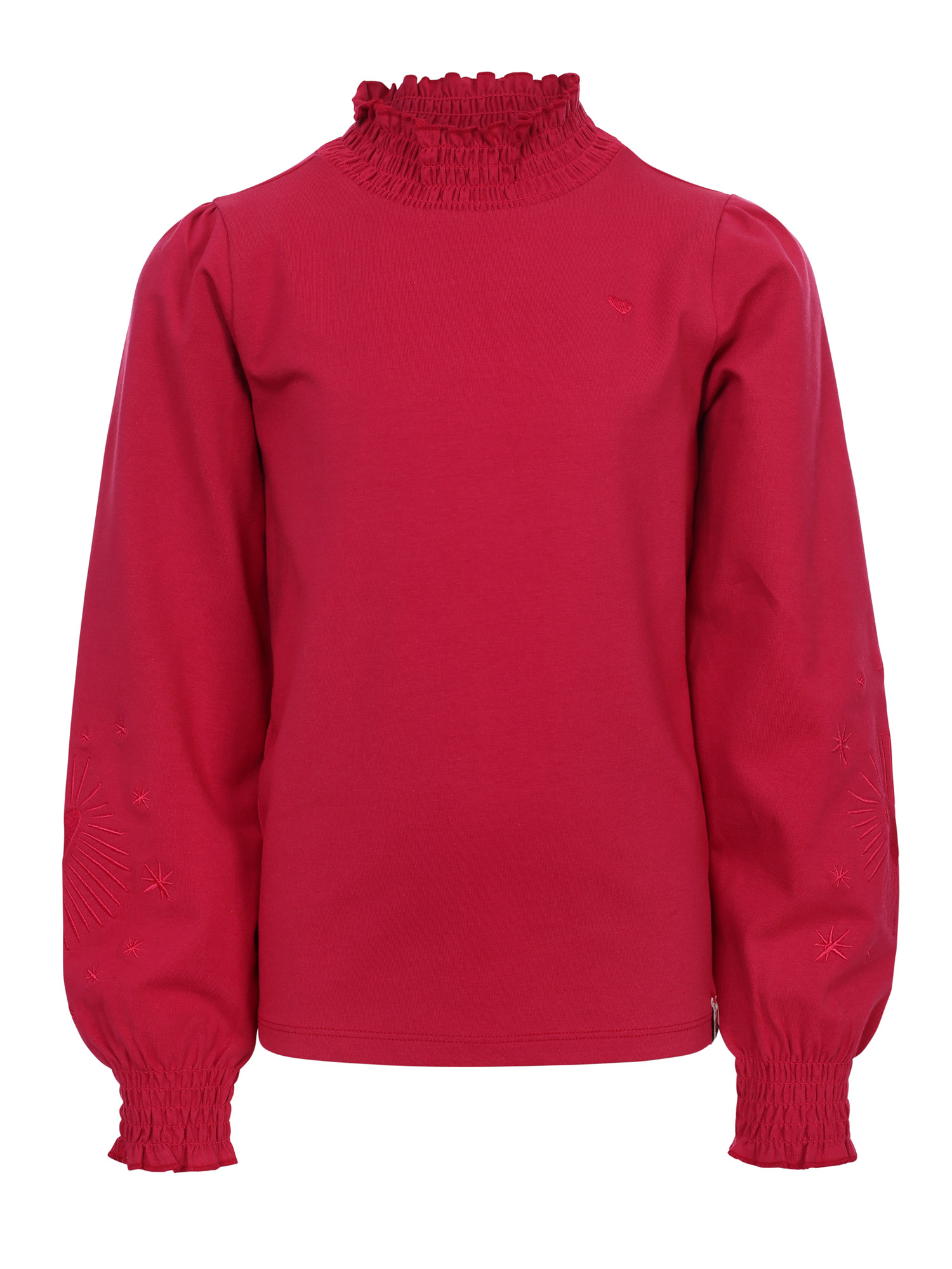 LOOXS Little winter t-shirt meisjes - roze - longsleeve